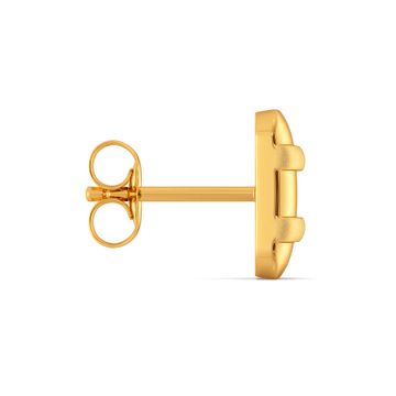 Parisian Panache Gold Earrings