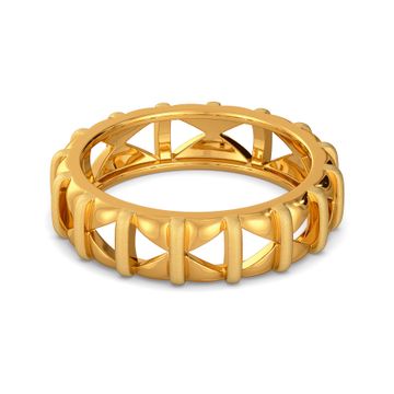 Sombre Story Gold Rings