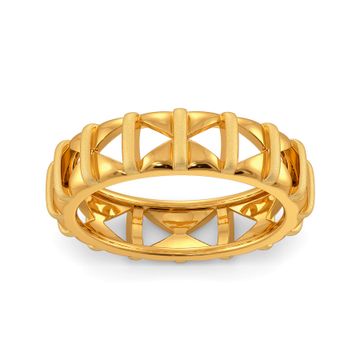 Sombre Story Gold Rings