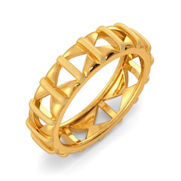 Sombre Story Gold Rings