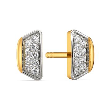 Neutral Nudge Diamond Earrings