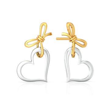 My Valentine Gold Earrings