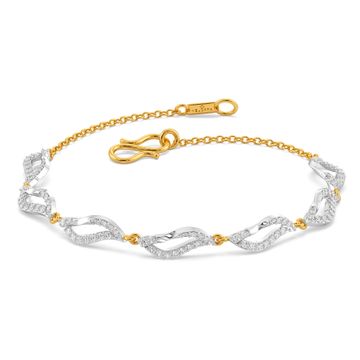 Button-up Femme Diamond Bracelets