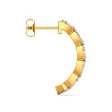 Button-up Femme Diamond Earrings
