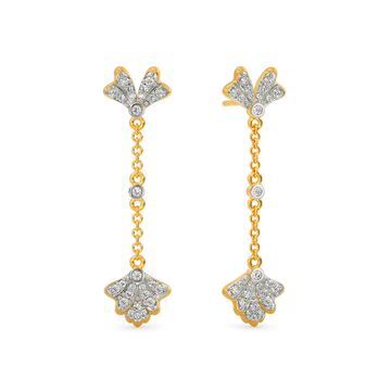 Whimsical Party Diamond Earrings