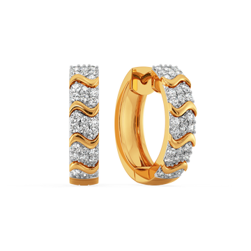 Kundalini Diamond Earrings