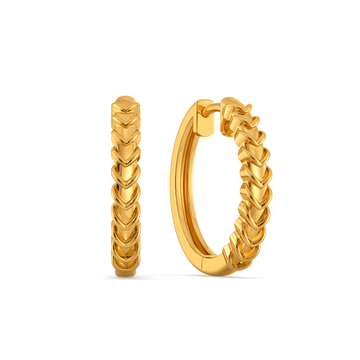 Nishka Gold Earrings