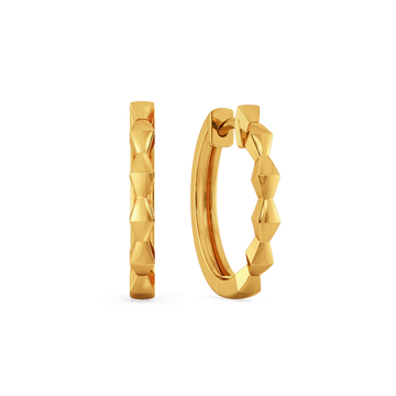 Sunset Love Gold Earrings