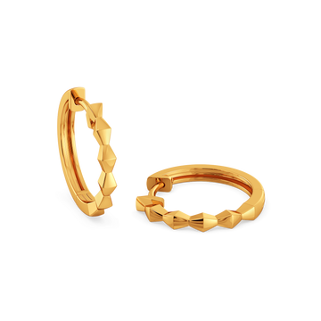 Sunset Love Gold Earrings
