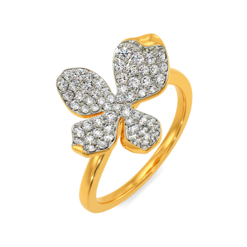 Dainty Lilac  Diamond Rings