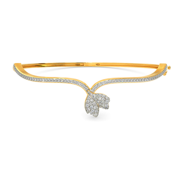 Lilac Land Diamond Bangles