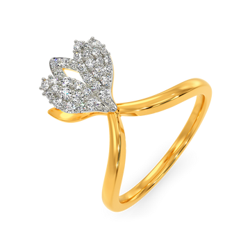 Touch of Lilac Diamond Rings