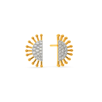 Beadazzled Diamond Earrings