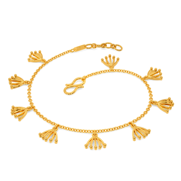 Beaded Fantasy Gold Bracelets