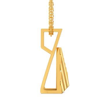 Overlay Play Gold Pendants