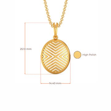 Bold Essentials Gold Pendants