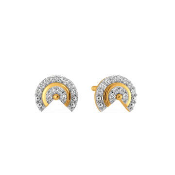 Slay in Stripes Diamond Earrings