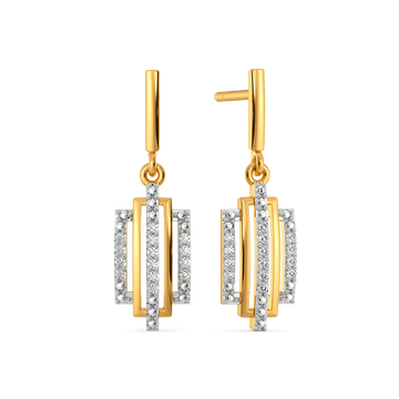 Boardroom Bling Diamond Earrings