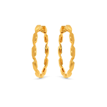 Meshy Future Gold Earrings