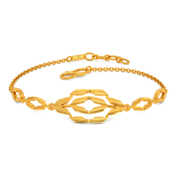 Party in the Future Gold Bracelets