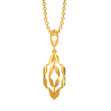 Party in the Future Gold Pendants
