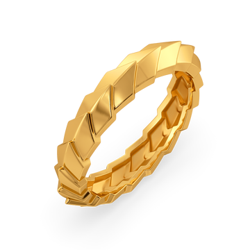 Timeless Tie Gold Rings
