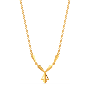 Timeless Tie Gold Necklaces