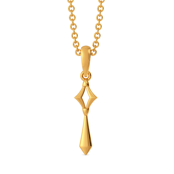 Power Knot Gold Pendants