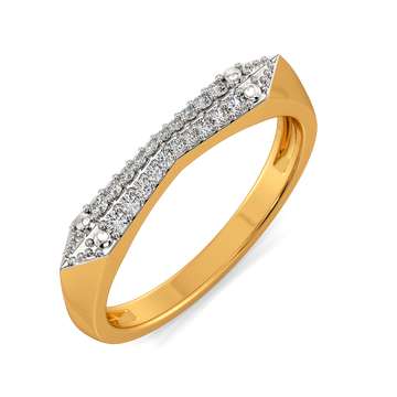 Classic Tie Diamond Rings