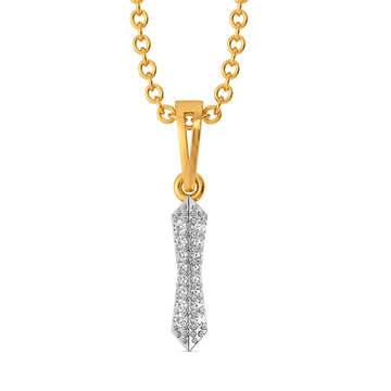 Classic Tie Diamond Pendants