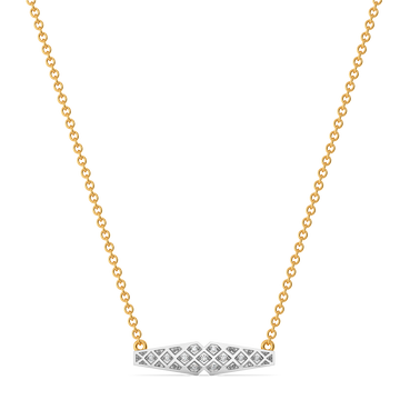 Lustre Loop Diamond Necklaces