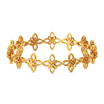Bloom Glow Gold Bangles