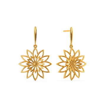 Petalure Gold Earrings