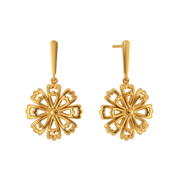 Florivive Gold Earrings