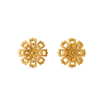 Florivive Gold Earrings