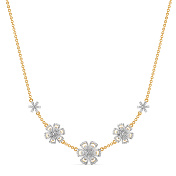 Florique Diamond Necklaces