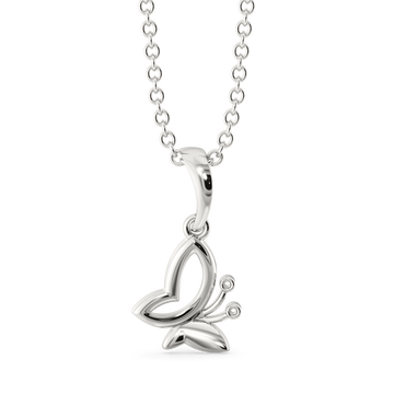 Charm of the Butterfly Silver Pendants