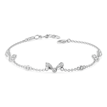 Petals and Peace Silver Bracelets