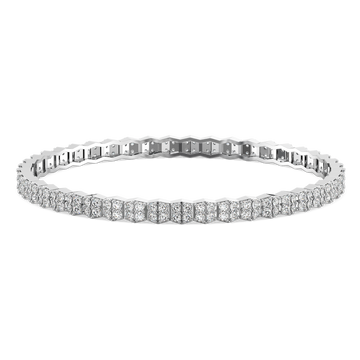 Just a Little Extra Silver Bangles