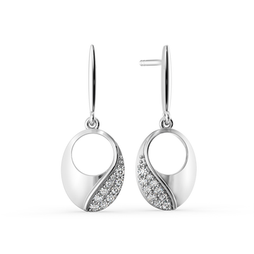 Moonlight State of Mind Silver Earrings