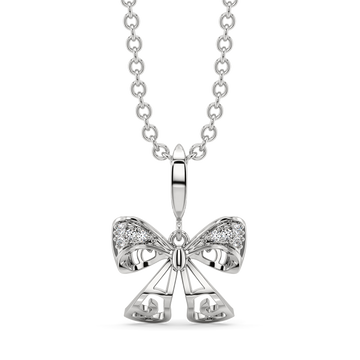 Pretty in Ribbons Silver Pendants