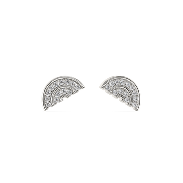 Elara Shine Silver Earrings