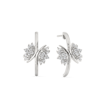 Starlight Gleam Silver Earrings