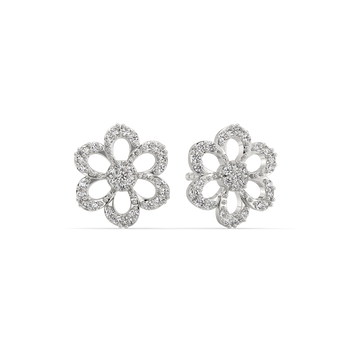 Nebula Whisper Silver Earrings