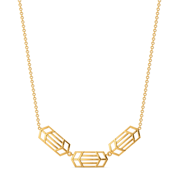 Everyday Stripes Gold Necklaces