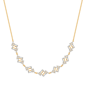 Stripes and Vibes Diamond Necklaces