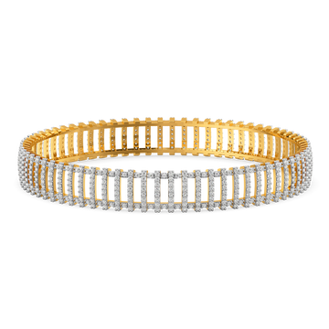 Signature Stripes Diamond Bangles