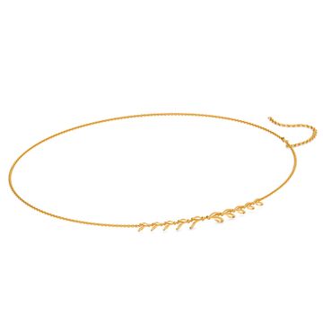 Loop En Twine Gold Waist Chains