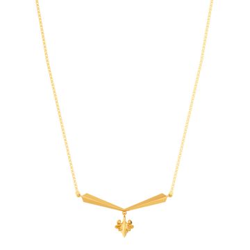 Prim N Petal Gold Necklaces