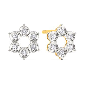 Classy Romance  Diamond Earrings